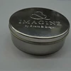 round metal soap box for bath ware