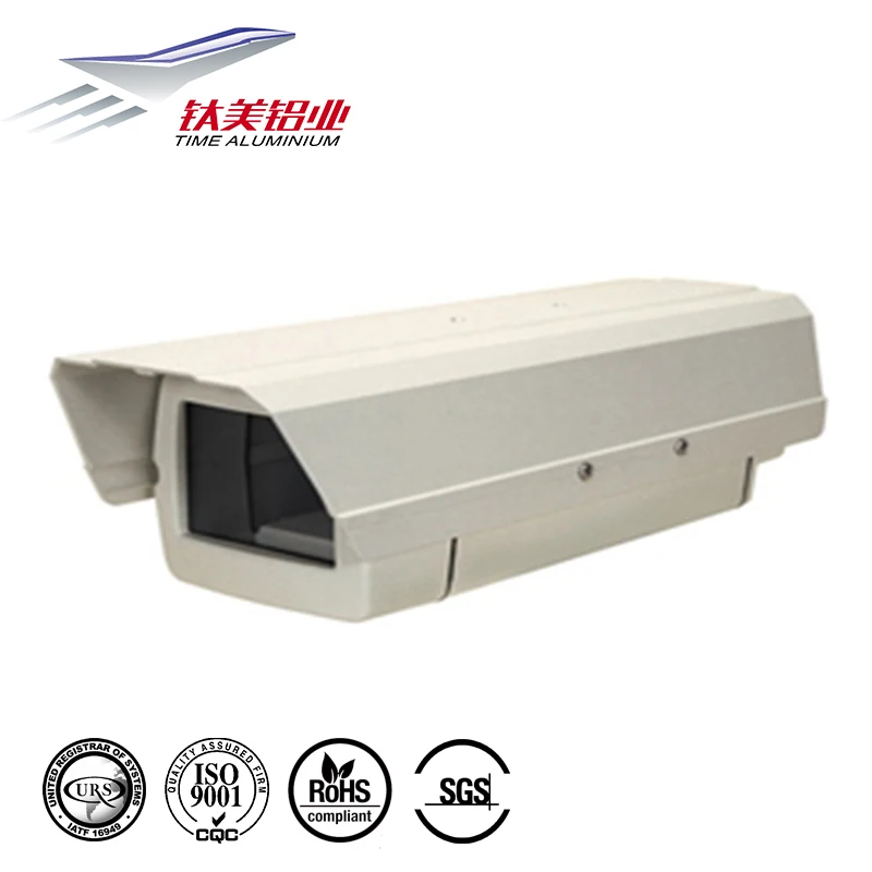 
Custom design indoor outdoor aluminum cctv camera housing with precise CNC milling 