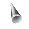gas & liquid transport use black painted spiral welded carbon steel pipe