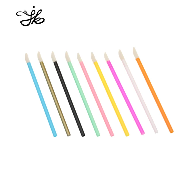 

Disposable lip wands lipstick applicator lip gloss brush wholesale cosmetics lip brush, Customized color