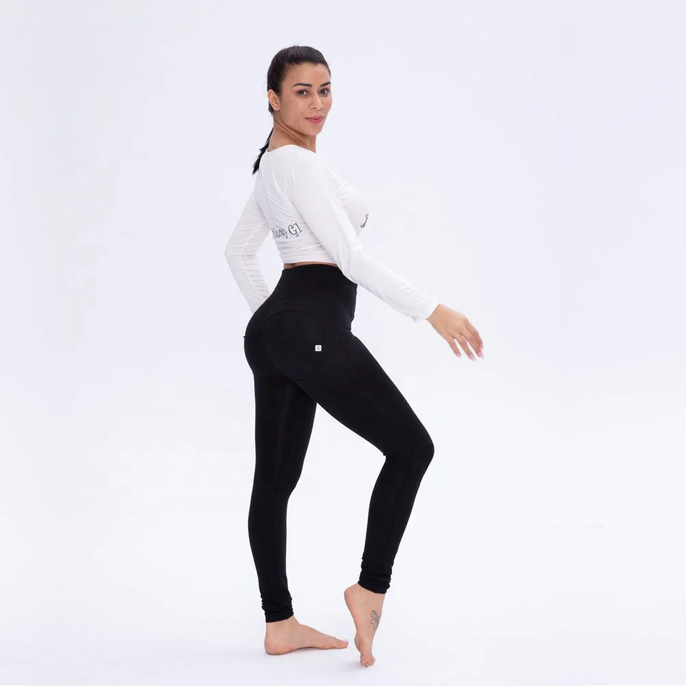 

Royal Wolf 4 ways stretchable high waisted trainer pants butt shaping yoga pants yoga leggings