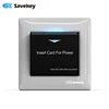 Smart hotel room power rfid energy saving key card switch