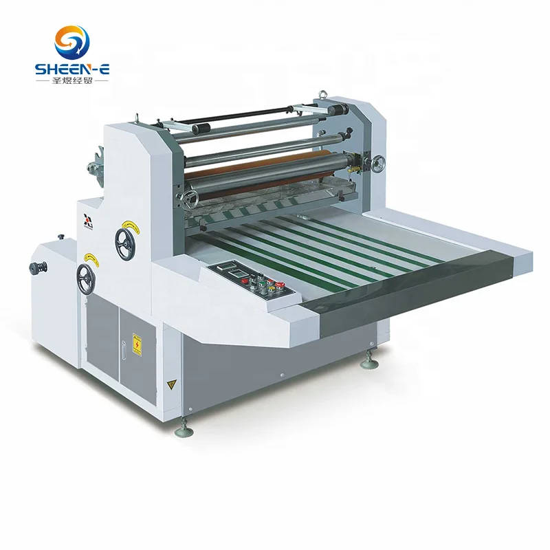 
thermal film laminating machine Water base cold laminating machine laminating paper machine 