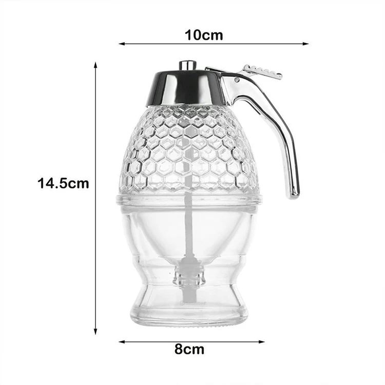 

Non Drip Honey And Syrup Dispenser Breakfast Honey Dispenser