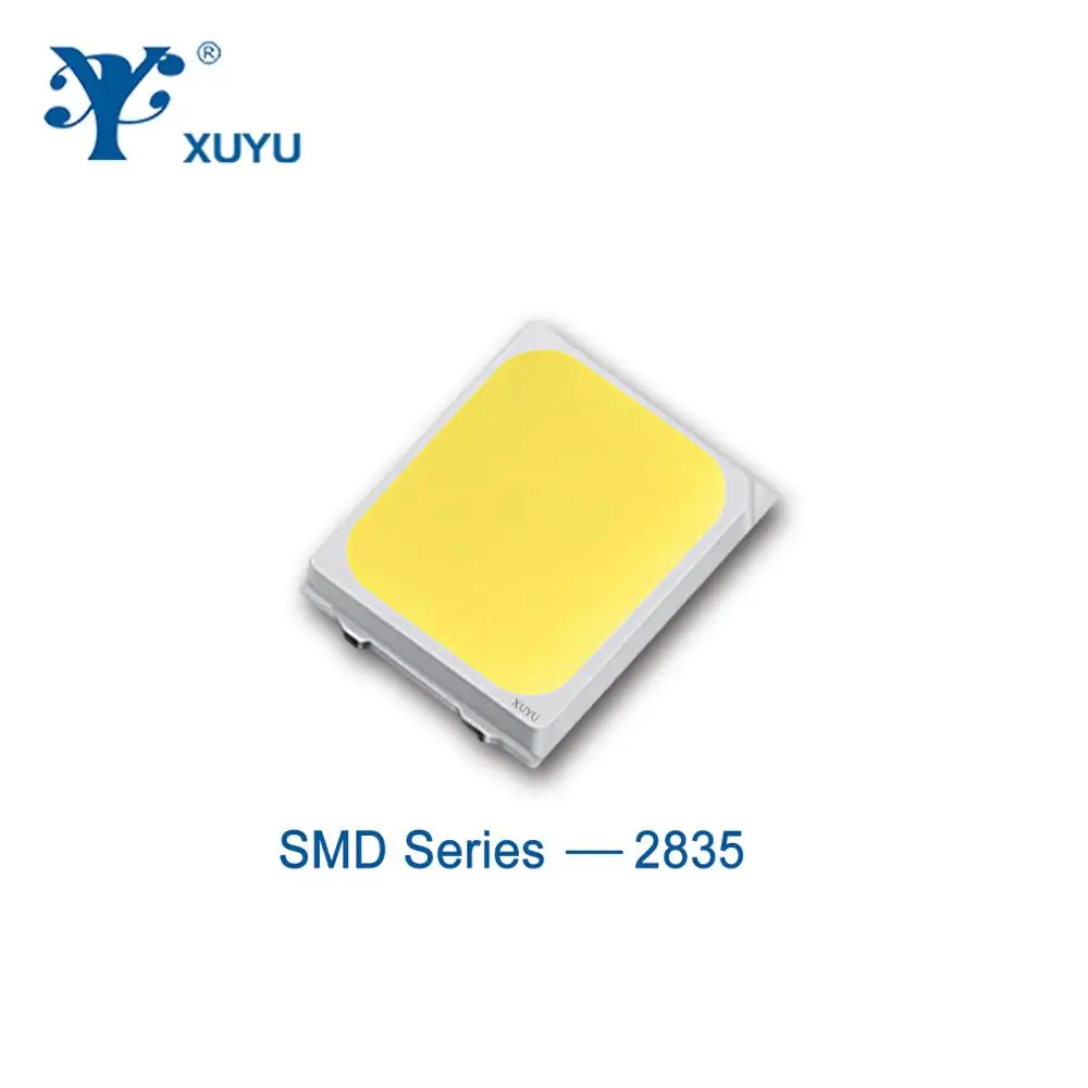 
XY smd 2835 led chip 3V 60mA 24-26lm 26-28lm 28-30lm CRI>80 6000-6500K Taiwan Epistar chip led 