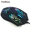 Expensive computer game mouse r8 USB wired Backlit mouse Gaming