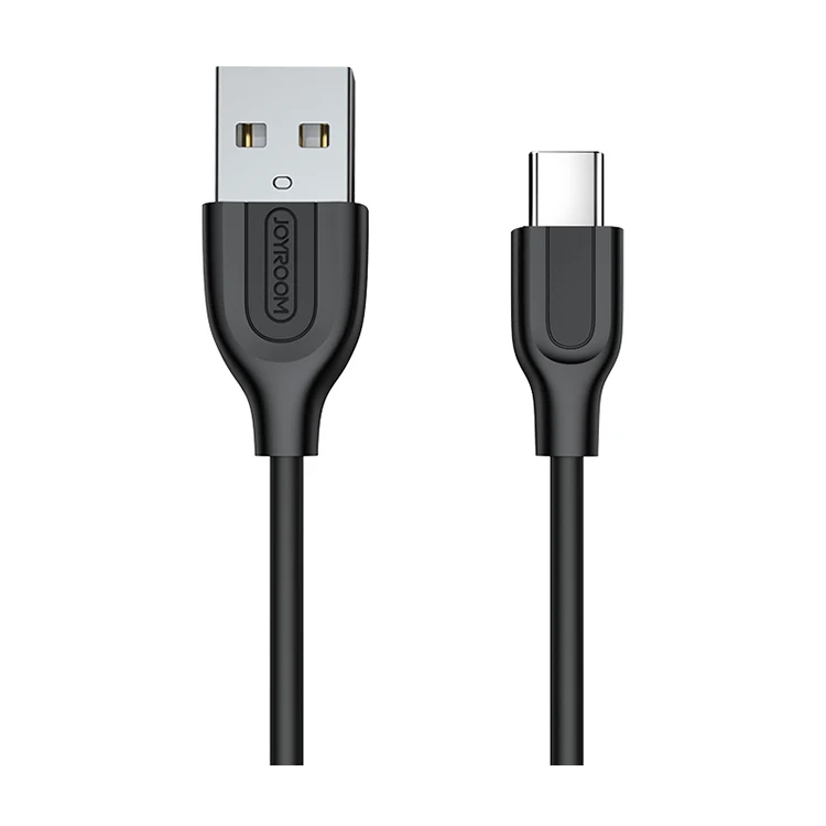 

Joyroom 2019 trends 1m mobile phone cable for android charging cable usb c otg cable, White/black