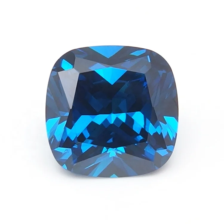 

Decorative Gems CZ Stone Cushion Cut London Blue Topaz