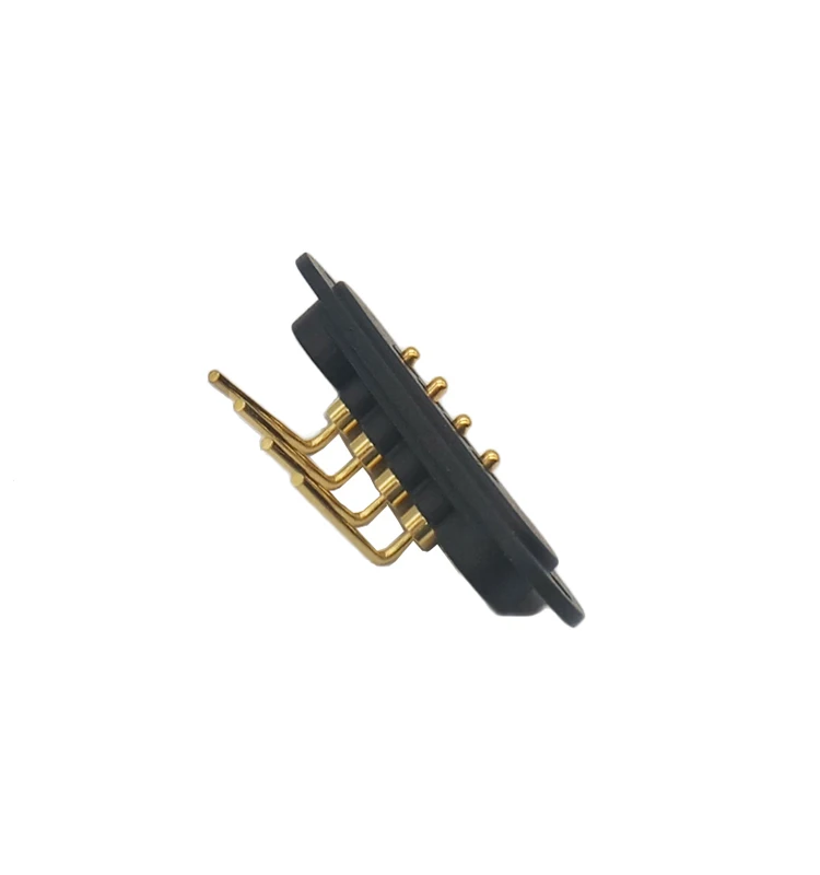 
2019 High Current Spring Pogo Magnetic Cable Connector 4 Pin USB Connector Magnetic For Battery Charging 