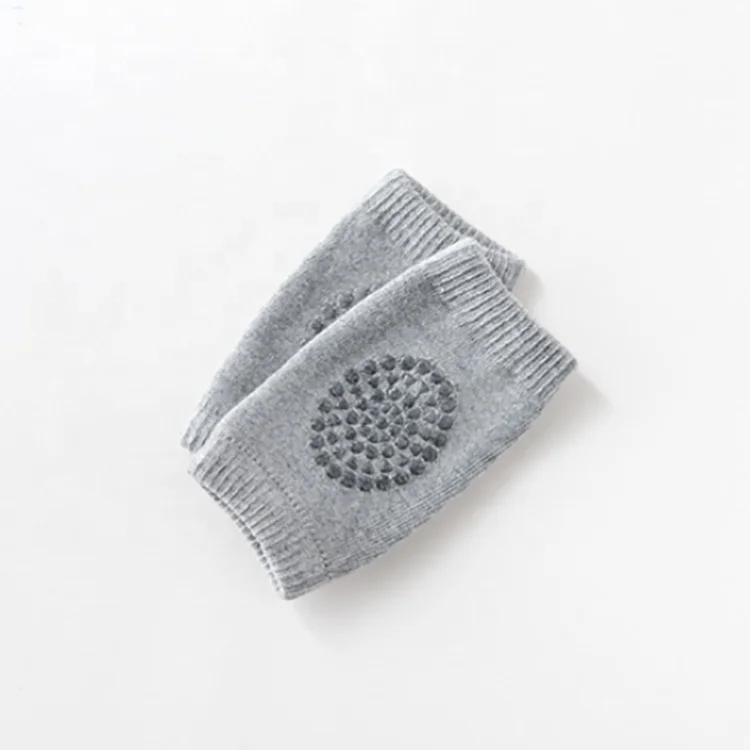
Wholesale soft fabric infant toddler knee elbow anti slip compression sleeve baby knee pads 