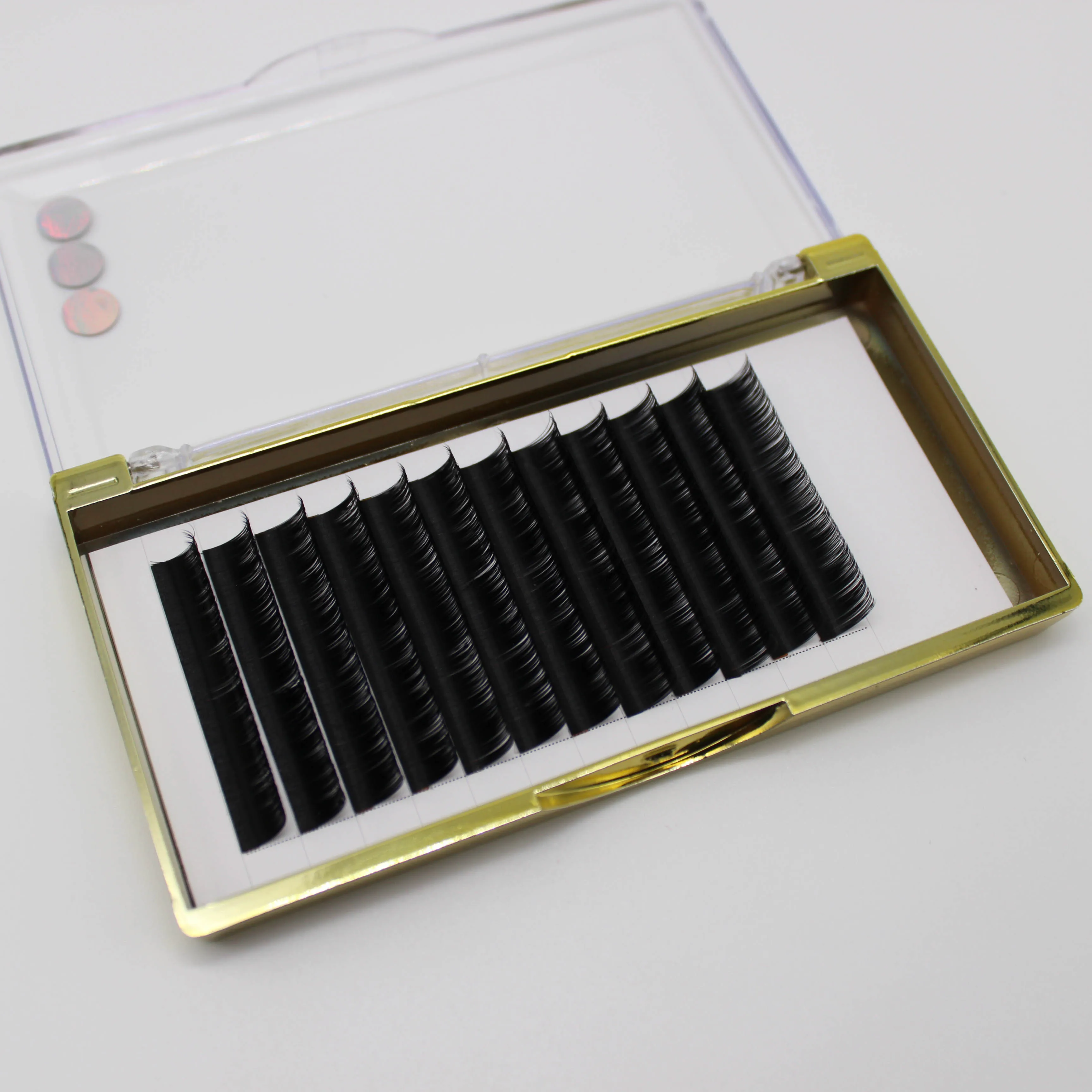

Private Label russian volume eyelash extension, Custom color