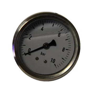 Stainless Case Bellows Pressure Gauge Negative Pressure Scale - Buy ...