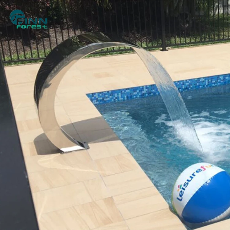 
Outdoor Swimming Pool And Garden Stainless Steel Pool Shower Spa Waterfall 