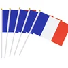 Factory Direct Sales Of Various Models Mini Flag Sticks With Plastic Rod