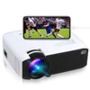 2019 Hot Selling LED Projector E400S, Cell phone Projector support mobile phones wireless/wired mirroring 1080P Full HD
