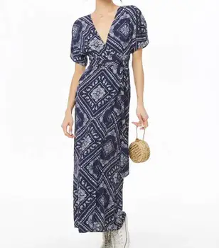 bandana maxi dress