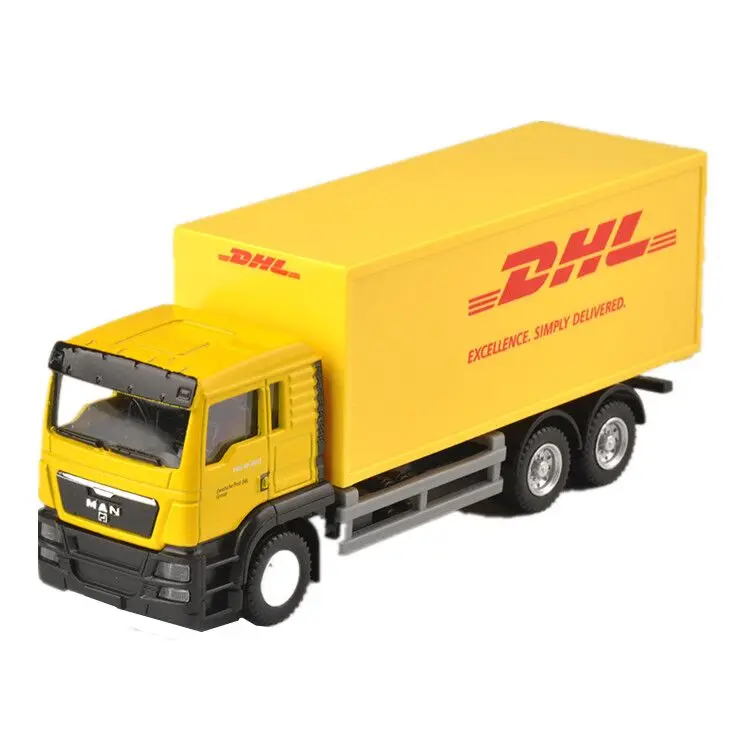 dhl delivery truck toy