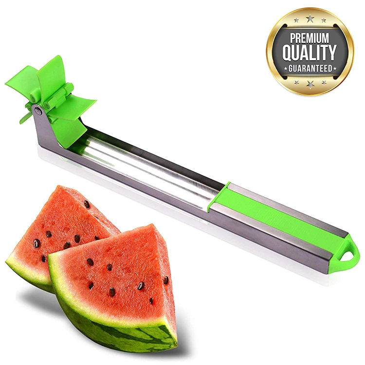 

Stainless Steel Watermelon Slicer Cutter Fruit Vegetable Tools Kitchen Gadgets