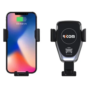 Wireless Car Charger Auto Clamping Air Vent Mount