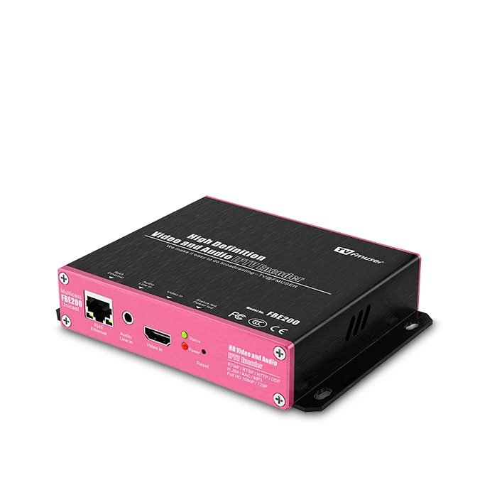 

FMUSER H.264 HD IPTV live stream video Encoder for facebook -FBE220-H.264-LAN
