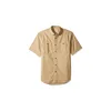Custom Latest Style Design Mechanic Work Shirts Relaxed Plus Size Khaki Shirts for Adult