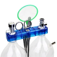 

DIY CO2 d501 aquarium carbon dioxide generator tool rack aquarium planted tank with Pressure Gauge