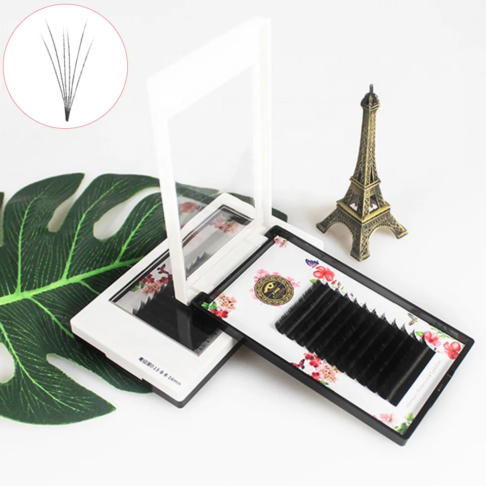 
professional eyelash factory wholesale cheap silk lash private label camellia lash eyelash extension 