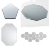 Polygonal Frameless Wall Mirror Simple Elegant Decorative Mirror Pentagon Sexangle Octagon Mirror