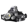 BORUIT Headlamp Headlight Rechargeable Head lamp Light push type zoom function