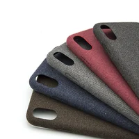 

Light-weight soft warm fabric phone case for iPhone 6 7 8 plus slim case, for iPhone x xs cloth fabric phone case