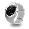 LOW moq Y1 bt Smart Phone wristband GSM Sim Remote Camera Information Display Step Call smart watch for ios xiaomi huawei apple