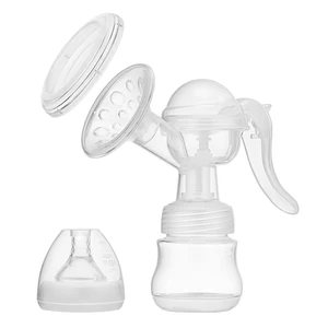 Image of FDA approved Portable Suction Adjustable Silicone Manual Breast Pump