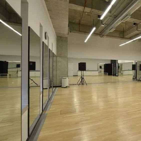 

Frameless high large size Wall Mirror Decorative for Gym, Customized color