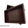 Bamboo Storage Box,Home Basics Stacking Drawer Organizer Box with Customized Size and Color/BSCI,FSC Factory