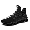 Fashion personality high help fire dragon blade men's shoes summer Korean version of the trend of casual sports shoes running sh
