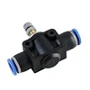 LSA-4 Governor Throttle Valve Pneumatic Fittings Air Flow Speed Control Pneumatic Components Rapid Push Pipe