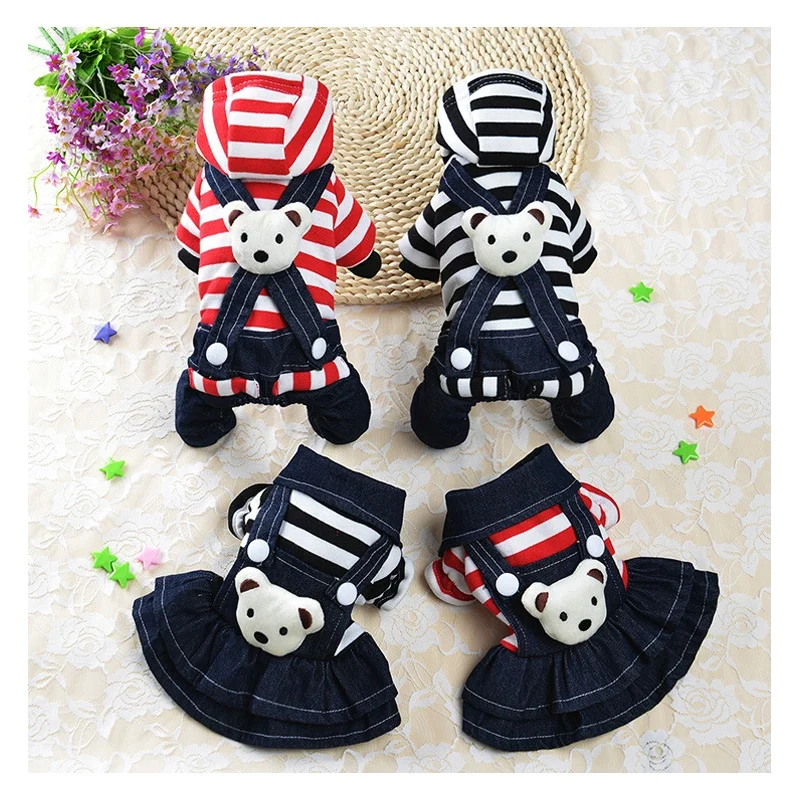 

pet puppy dog apparel hoodie coat costume clothing