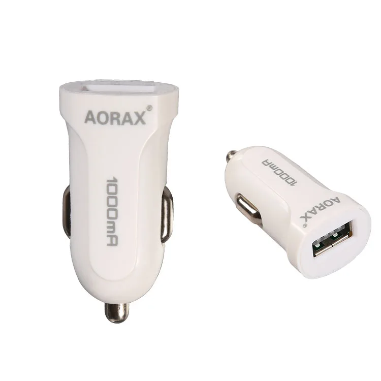 
2019 New Arrival 1Usb Car Charger Power Adapter For Smartphones 