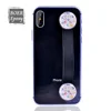 Wrist Strap Holder Cell Phone Case For iPhone XS XR 6S 7 8 PLUS, Luxury Phone Finger Strap Holder