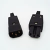 250V 10A full solid copper C13 C14 C15 AC socket plug iec 320 connector c13 c14 plug