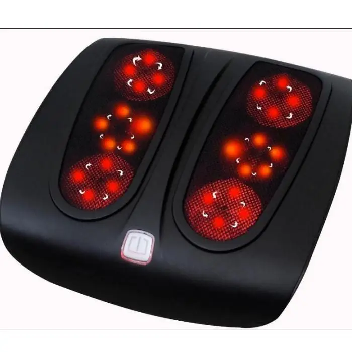 
Electric MASSAGE PILLOW Kneading Shiatsu Massager Neck Waist Shoulder Back Foot Massager Pillow 