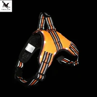 

Tactical Dog Harness No Pull LED Rechargeable Dog Flashing Harness