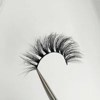 

2019 Natural Soft Thin Lashes Band 3D Mink Eyelashes 100% Real False 3D Mink Eyelashes