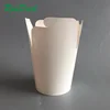Varnishing White disposable take away Food packaging supplies paper ramen bowl noodle