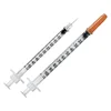 1cc sterile color coded disposable insulin syringes with needle for jello shots