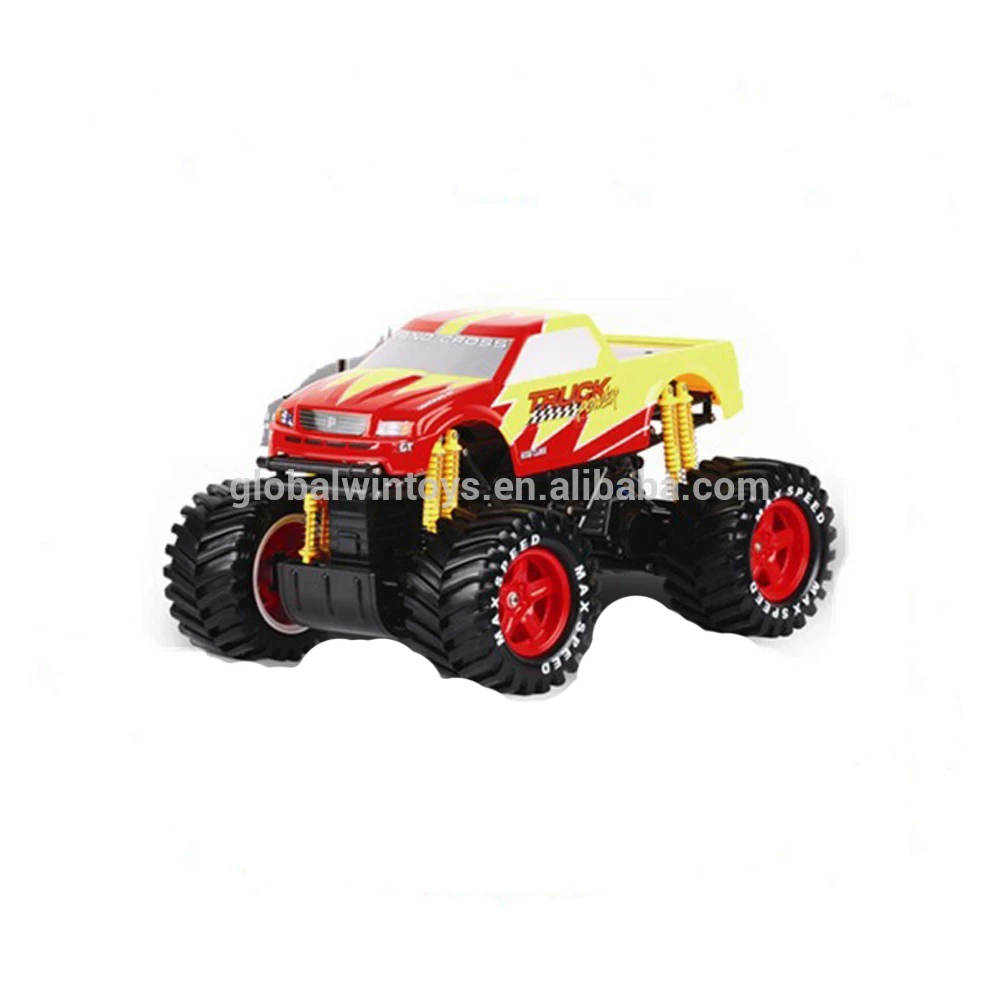 remote control monster truck stunt