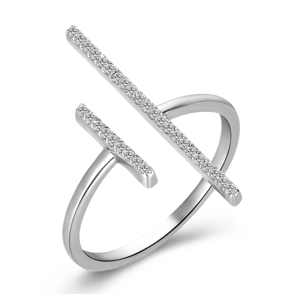 

Manufacturer Customized Jewelry Silver Metal Women Unique Rings, Silver or custom