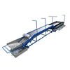 Size classifier mackerel pike grading machine with top coarse bottom end thin roller