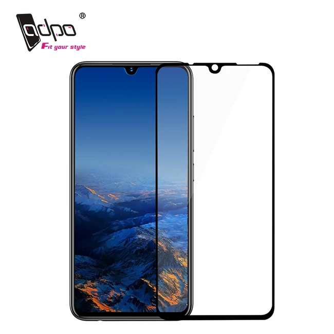 

Wholesale factory supply full cover full glue screen protector tempered glass for vivo v11 pro, Hd ckear;black