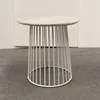 Hot sale nordic style coffee table with metal frame